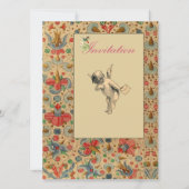 Invitations de Floral Cherub (Devant)