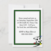 Invitations de football (Dos)