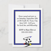 Invitations de football (Dos)