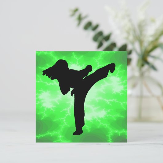 Invitations de foudre d'arts martiaux (Debout devant)