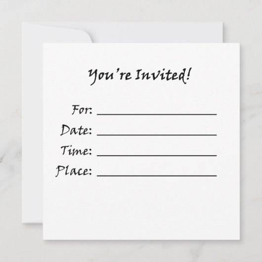 Invitations de foudre d'arts martiaux (Dos)