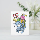 Invitations de fournitures scolaires (Debout devant)