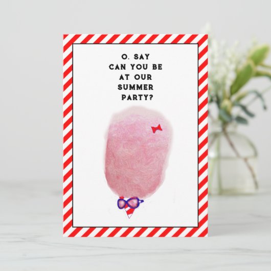 Invitations de Fun Summer Party (Debout devant)