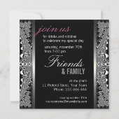 Invitations de Fusion Tribale Médiévale Moderne (Dos)