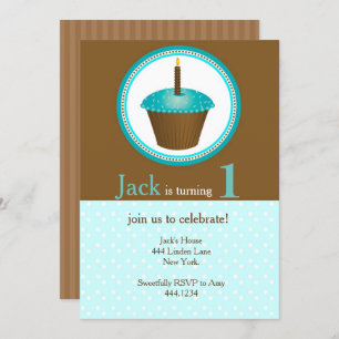 Invitations de garçons d'anniversaire