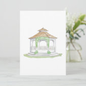 Invitations de Gazebo (Debout devant)