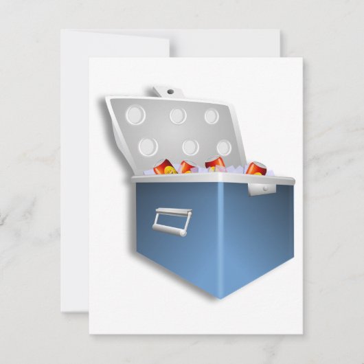 Invitations de Glacières de glace (Devant)