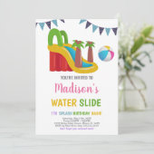 Invitations de glissière rose rouge violet (Debout devant)