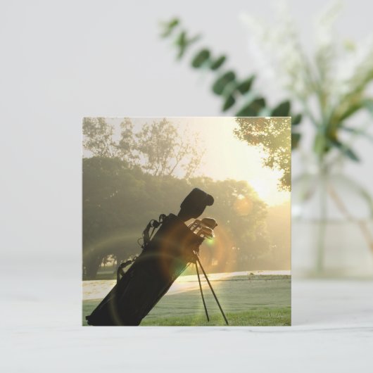 Invitations de golf (Debout devant)