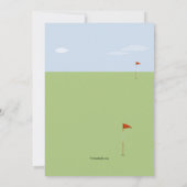 Invitations de golf (Dos)