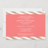 Invitations de graduation Gold Foil Color Block (Dos)