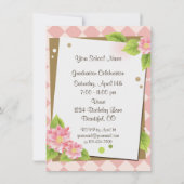 Invitations de graduation Stylish (Dos)