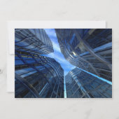 Invitations de gratte-ciel de la ville (Devant)