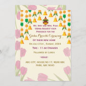 Invitations de Griha Pravesh (Devant / Derrière)