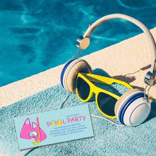 Invitations de groupes d'Anniversaires de enfants