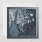 Invitations de guitare - Utilisation multiple (Devant)