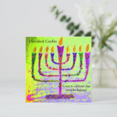 Invitations de Hanoukka (Debout devant)