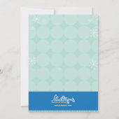 Invitations de Hanoukka Party avec cadeaux (Dos)