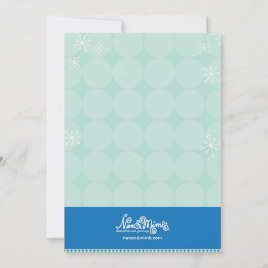 Invitations de Hanoukka Party avec cadeaux (Dos)