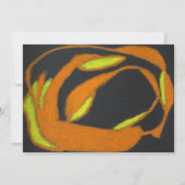 Invitations de Jack'oLantern désincarné Halloween (Devant)