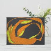 Invitations de Jack'oLantern désincarné Halloween (Debout devant)