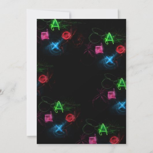 Invitations de joueurs, Invitations de jeux, Invit (Dos)