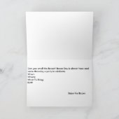 Invitations de JOUR de LARD (Intérieur)