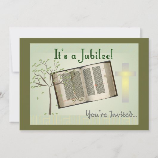 Invitations de jubilé de nonnes (Devant)