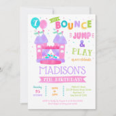 Invitations de Jump Bounce House (Devant)