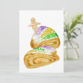 Invitations de King Cake (Debout devant)