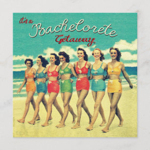 Invitations de la Bachelorette Getaway Party