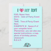 INVITATIONS DE LA Bande-Annonce RV (Dos)