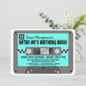 Invitations de la Cassette des années 80 (Debout devant)