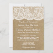 Invitations de la collection de Mariages Kraft & L (Devant)