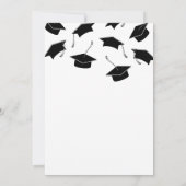 Invitations de la Double Graduation Simple (Dos)