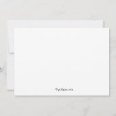 Invitations de la douche avec chiot (Dos)