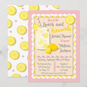 Invitations de la douche nuptiale à midi et à la l