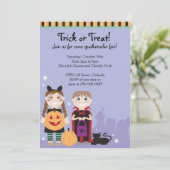 Invitations de la fête costumée pour enfants d'Hal (Debout devant)