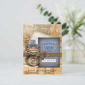 Invitations de la fête d'adieu du voyageur (Debout devant)