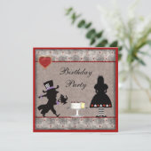 Invitations de la fête d'anniversaire d'Alice et M (Debout devant)