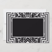 Invitations de la fête d'anniversaire de la Geomet (Dos)