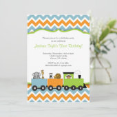 invitations de la fête d'anniversaire du Safari Tr (Debout devant)