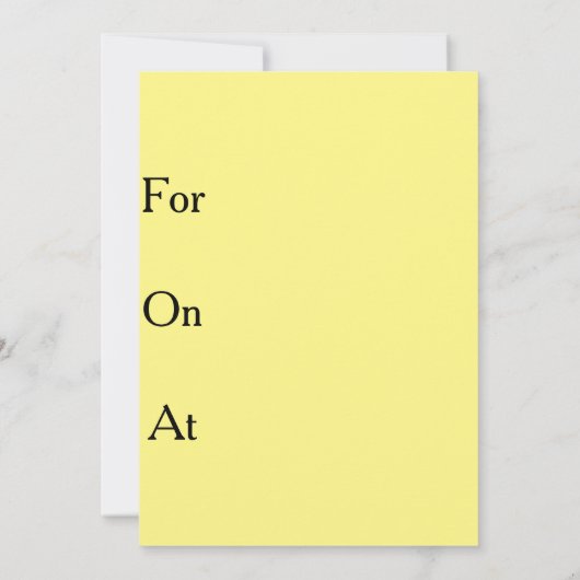 Invitations de la fête de Chibby (Dos)