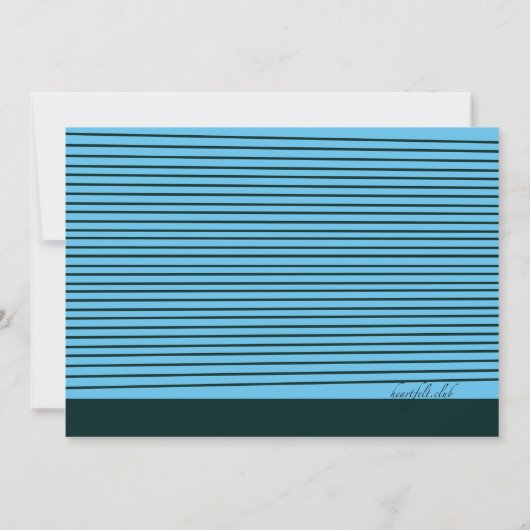 Invitations de la fête de danse de rue (Dos)