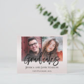 Invitations de la fête de double diplôme (Debout devant)