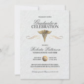 Invitations de la fête de fin d'études en soins in (Devant)