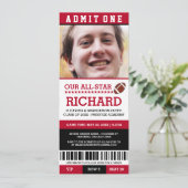 Invitations de la fête de graduation de football (Debout devant)