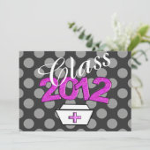 Invitations de la fête de graduation des infirmièr (Debout devant)