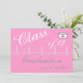 Invitations de la fête de graduation des infirmièr (Debout devant)