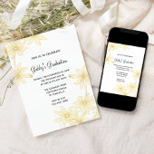 Invitations de la fête de graduation des marguerit